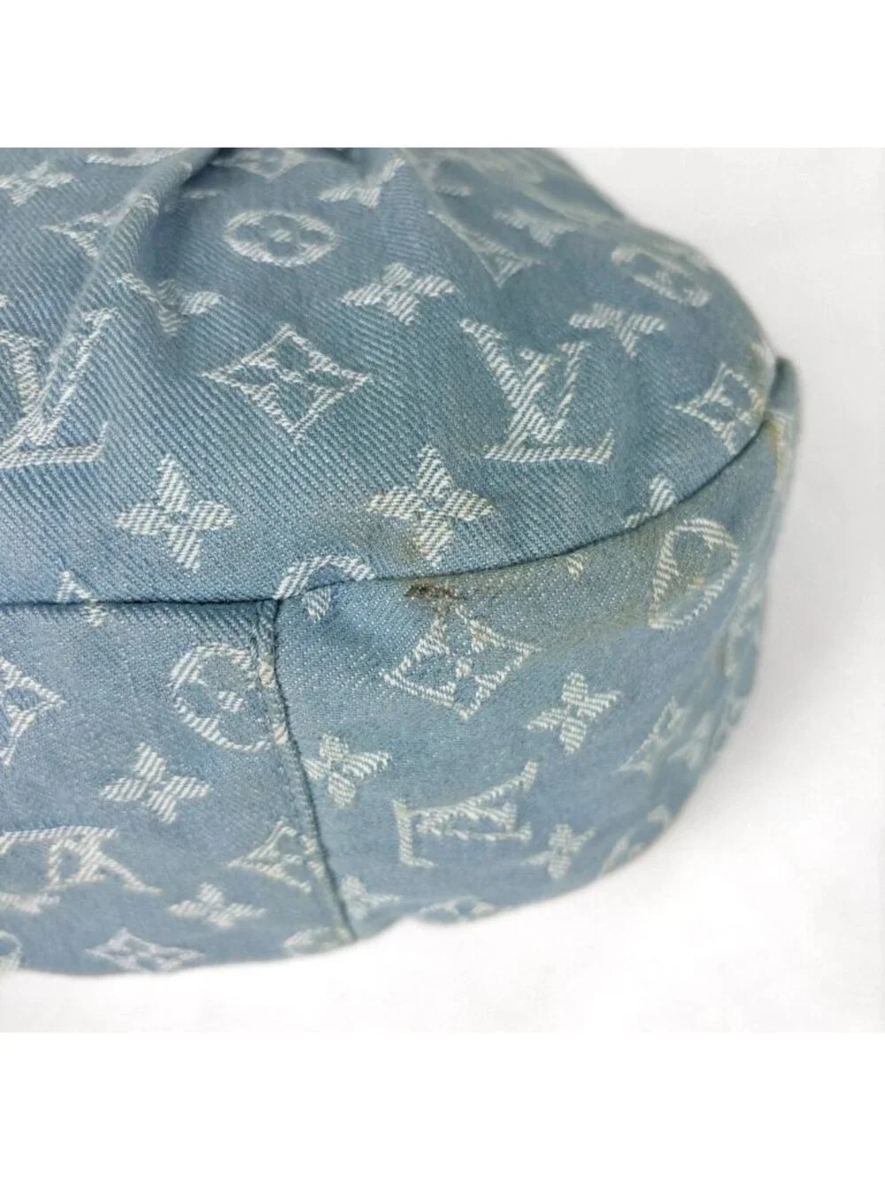 Louis Vuitton Daily GM Shoulder Bag 2-Way Monogram Denim Blue Clair